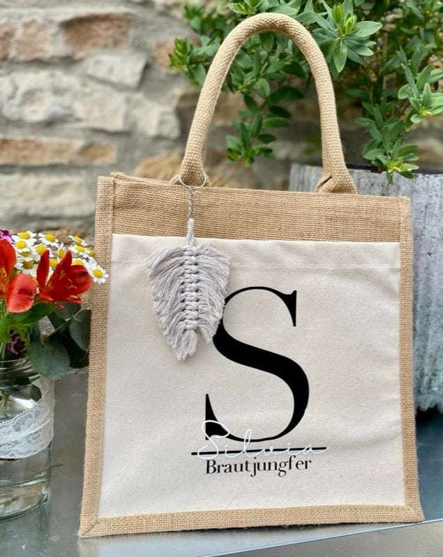 Jute Tasche / Brautjungfer